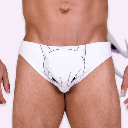 Slip Mewtwo, vista de frente