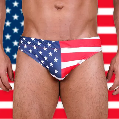 Slip USA, vista de frente