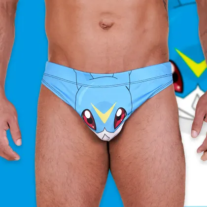 Slip Veemon, vista de frente